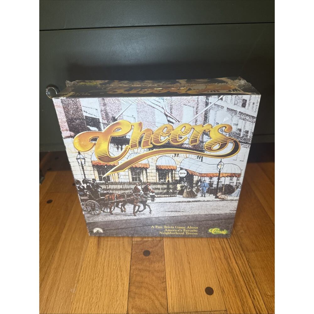 NEW Vintage Cheers TV Show Trivia Board Game 1992 Classic Game